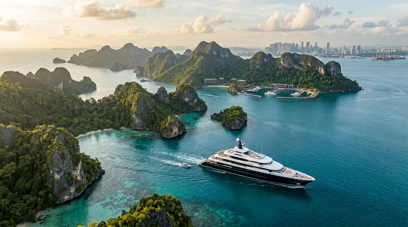 Escaping the Northern Winter: Why Southeast Asia Is the New Haven for Superyacht Charterers Escaping the Northern Winter: Why Southeast Asia Is the New Haven for Superyacht Charterers